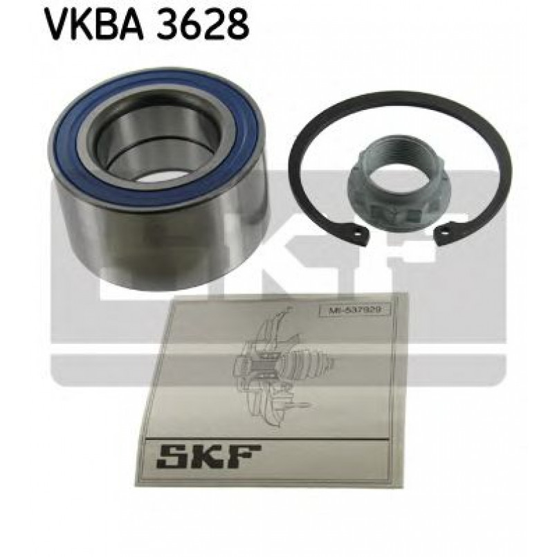 VKBA 3628 SKF Підшипник кульковий d>30